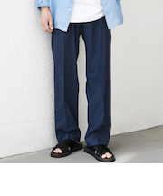 SHIPS any:〈吸水速乾〉Rapidry クリース イージー パンツ(セットアップ対応)◇