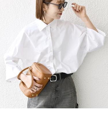 SHIPS any:〈洗濯機可能〉タイプライター ドルマン ビッグ シャツ