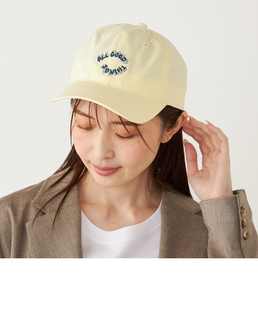 odds:〈手洗い可能〉ステッチ キャップ