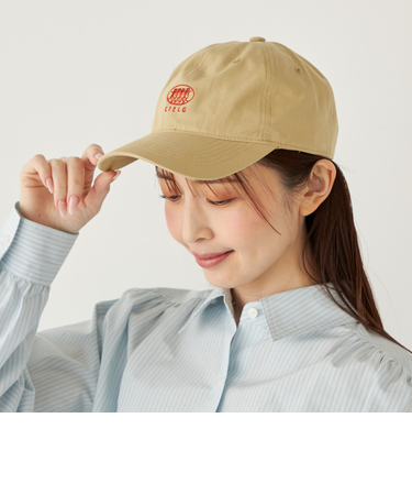 odds:〈手洗い可能〉ステッチ キャップ