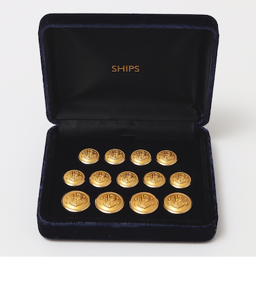 【SHIPS別注】WATERBURY: 50th ANNIV SHIPS LIGATURE メタルボタン
