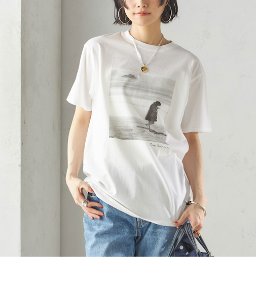 【SHIPS別注】COUTURE D'ADAM:50th ANNIV Sam Haskins フォト TEE