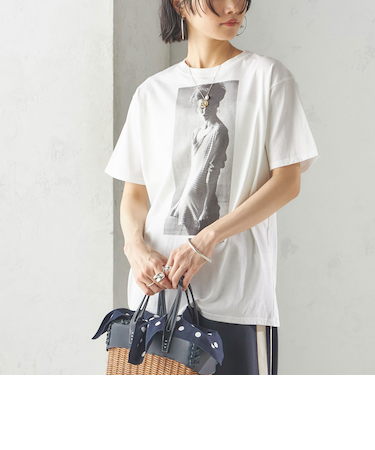 【SHIPS別注】COUTURE D'ADAM:50th ANNIV Sam Haskins フォト TEE