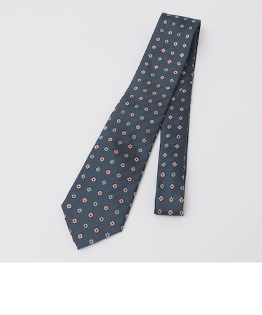SHIPS Colors:シルク 小紋 ネクタイ◇