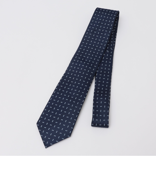 SHIPS Colors:シルク 小紋 ネクタイ◇