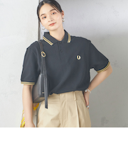 FRED PERRY:M12 TWIN TIPPED SHIRT