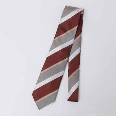 SHIPS Colors:シルク ストライプ ネクタイ 2◇