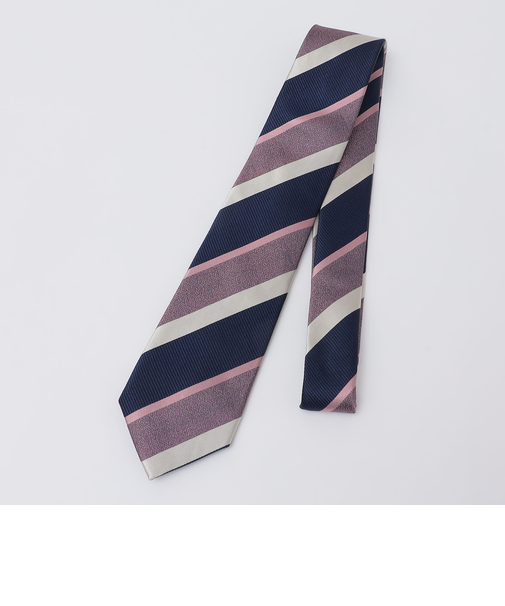 SHIPS Colors:シルク ストライプ ネクタイ 2◇