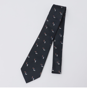 SHIPS Colors:シルク ジオメトリック ネクタイ