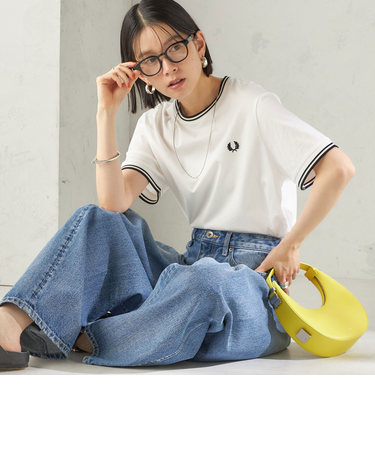 《一部追加予約》FRED PERRY:M1588 TWIN TIPPED TEE
