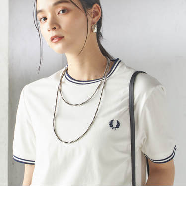 【SHIPS別注】FRED PERRY:TWIN TIPPED TEE