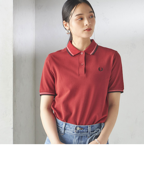 FRED PERRY:G3600 TWIN TIPPED SHIRTS