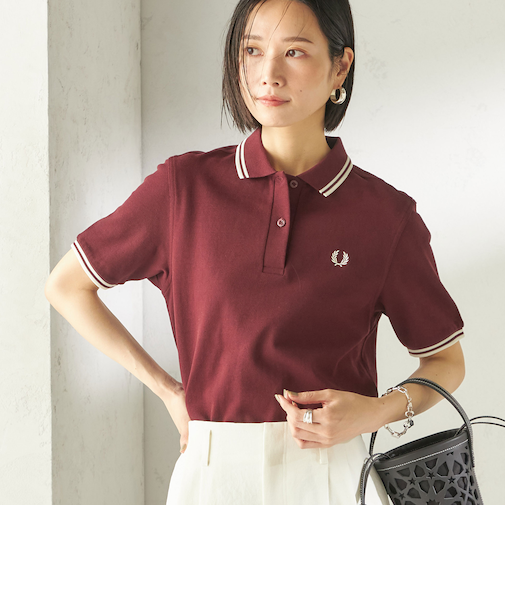 《一部追加予約》FRED PERRY:G3600 TWIN TIPPED SHIRTS