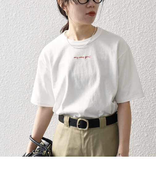 【SHIPS any別注】Healthknit:〈洗濯機可能〉エンブロイダリー クロップド TEE