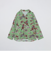 TOWNCRAFT: プリント パジャマ シャツ ジャケット