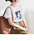 ANGE IN DISGUISE:〈手洗い可能〉コットン フォト & ロゴ TEE
