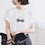 ANGE IN DISGUISE:〈手洗い可能〉コットン フォト & ロゴ TEE