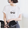 ANGE IN DISGUISE:〈手洗い可能〉コットン フォト & ロゴ TEE