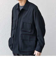 SHIPS any:〈通気性/遮熱〉CALCULO サマートロピカル BDU シャツ◇