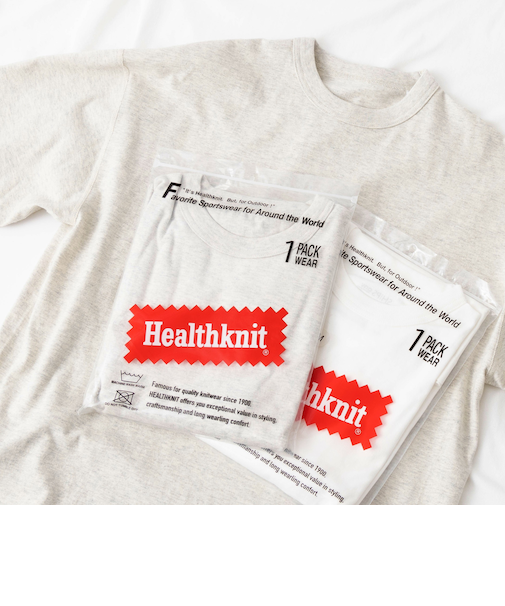 【SHIPS any別注】healthknit: U.S.コットン ジャージー パック Tシャツ◇