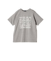 SHIPS Primary Navy Label:ロゴ TEE