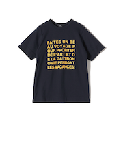 SHIPS Primary Navy Label:ロゴ TEE