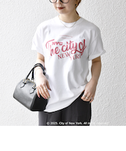 GOOD ROCK SPEED:〈洗濯機可能〉NYC カラー ロゴ プリント TEE
