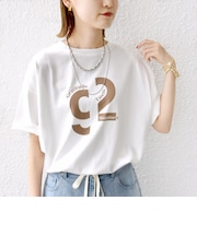 【SHIPS別注】81BRANCA:ロゴ 5分袖 TEE