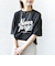 【SHIPS別注】81BRANCA:ロゴ 5分袖 TEE