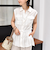 〈手洗い可能〉IMPERIAL LINEN Wポケット ノースリーブ シャツ