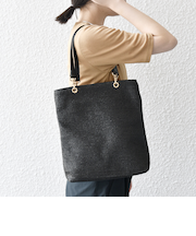 SHIPS any: スクエア メッシュ ハンドル トート バッグ 25SS