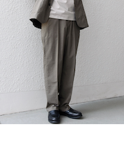 SHIPS any:〈接触冷感/遮熱等〉ハイブリッド リネン イージーパンツ (セットアップ対応)25SS◇