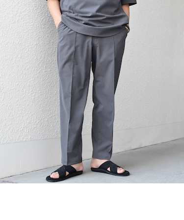 SHIPS any:〈吸水速乾〉Rapidry クリース アンクル テーパード イージーパンツ(セットアップ対応)◇