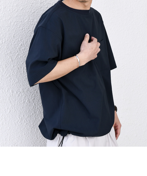 SHIPS any:〈吸水速乾〉Rapidry スピンドル リラックス Tシャツ(セットアップ対応)◇