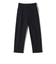 SHIPS Primary Navy Label:麻混 ストライプ ストレッチ テーパード パンツ