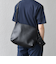 SHIPS any: スプリット レザー ジップ ショルダーバッグ (カードケース付き) 25SS