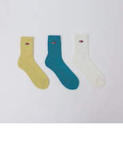 FRUIT OF THE LOOM:3足組 ソックス