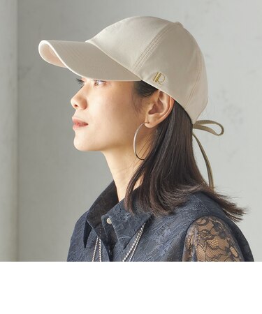 Revis.:〈UVカット/撥水〉リボン キャップ