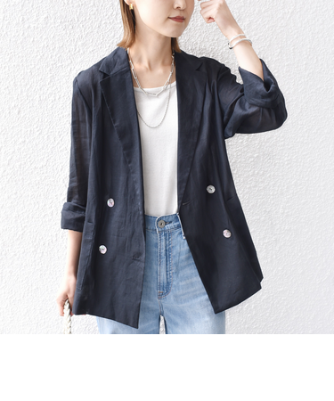 〈手洗い可能〉ラミー 4 シアー ジャケット