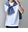 【SHIPS any別注】LACOSTE: ワンポイント ロゴ ピケ クルーネック Tシャツ 25SS◇