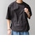 SHIPS any:〈撥水/軽量/ストレッチ〉SOLOTEX(R) シアサッカー スピンドル Tシャツ(セットアップ対応)25SS◇