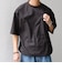 SHIPS any:〈撥水/軽量/ストレッチ〉SOLOTEX(R) シアサッカー スピンドル Tシャツ(セットアップ対応)25SS◇