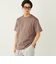 《一部追加予約》SHIPS Colors:〈接触冷感〉シルケット コットン クルーネック TEE◆