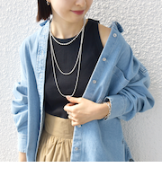 アメリカン スリーブ リブ タンクトップ