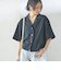 〈手洗い可能〉オープン カラー シャツ ジャケット