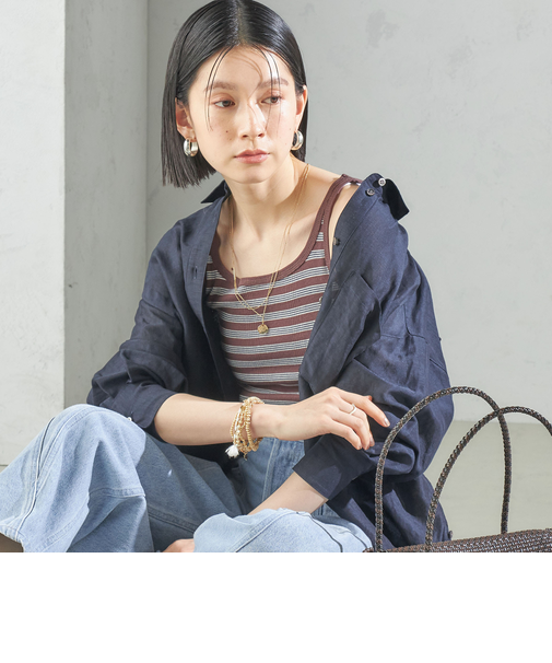 【SHIPS別注】〈洗濯機可能〉miller:タンクトップ