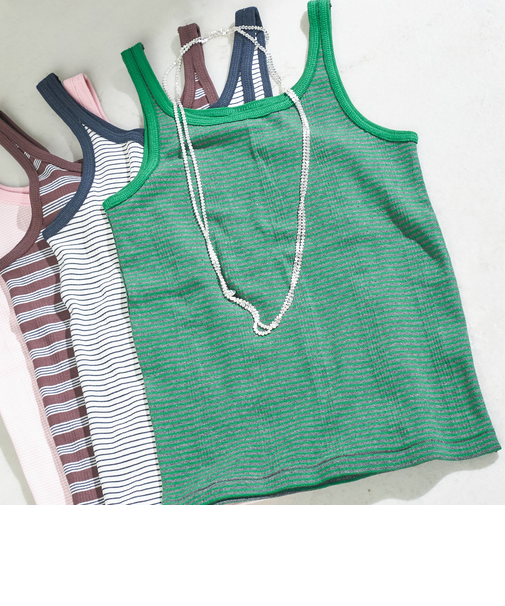 【SHIPS別注】〈洗濯機可能〉miller:タンクトップ