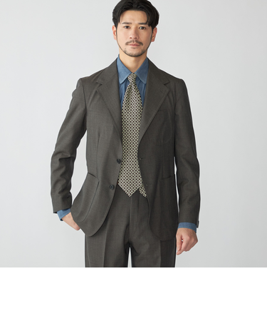 【SHIPS別注】Errico Formicola: ウール トロピカル ソリッド ジャケット