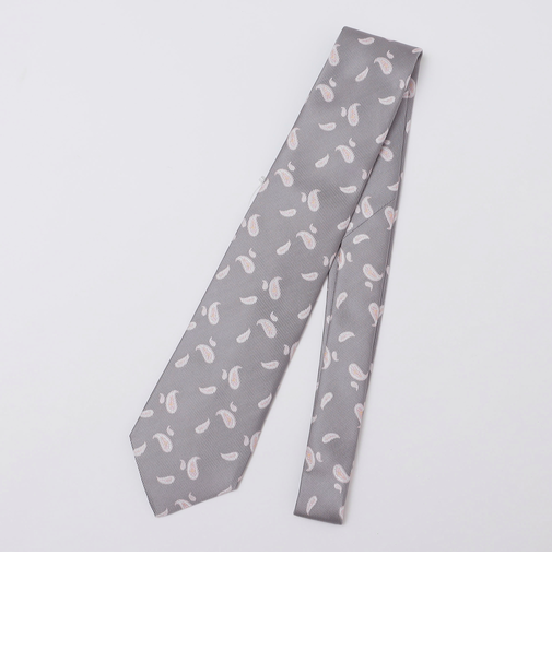 SHIPS Colors:日本製 シルク ペイズリー ネクタイ