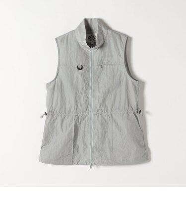 GRAND CANYON:〈洗濯機可能〉ナイロン ジップ スタンドカラー ベスト